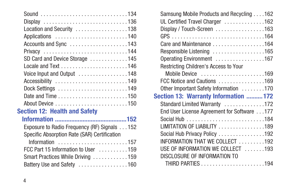 Samsung YP-GS1CB-XAA User Manual | Page 8 / 211