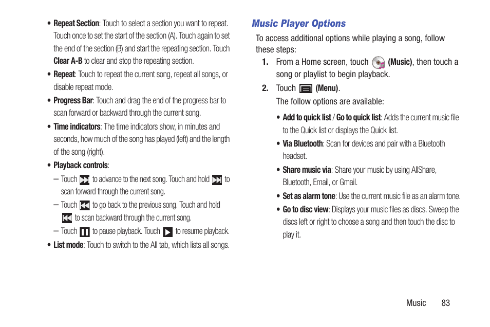 Samsung YP-GS1CB-XAA User Manual | Page 87 / 211
