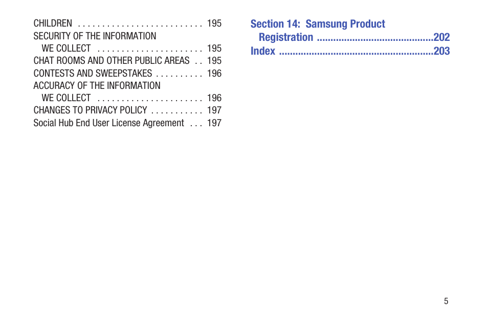 Samsung YP-GS1CB-XAA User Manual | Page 9 / 211