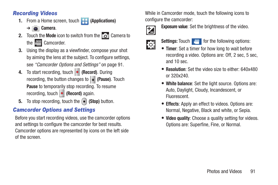 Samsung YP-GS1CB-XAA User Manual | Page 95 / 211