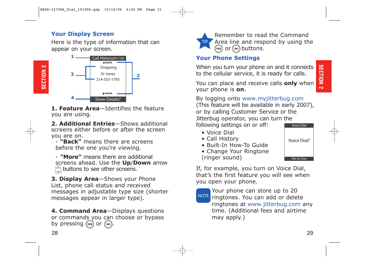 Samsung SPH-A120CABDYN User Manual | Page 16 / 69