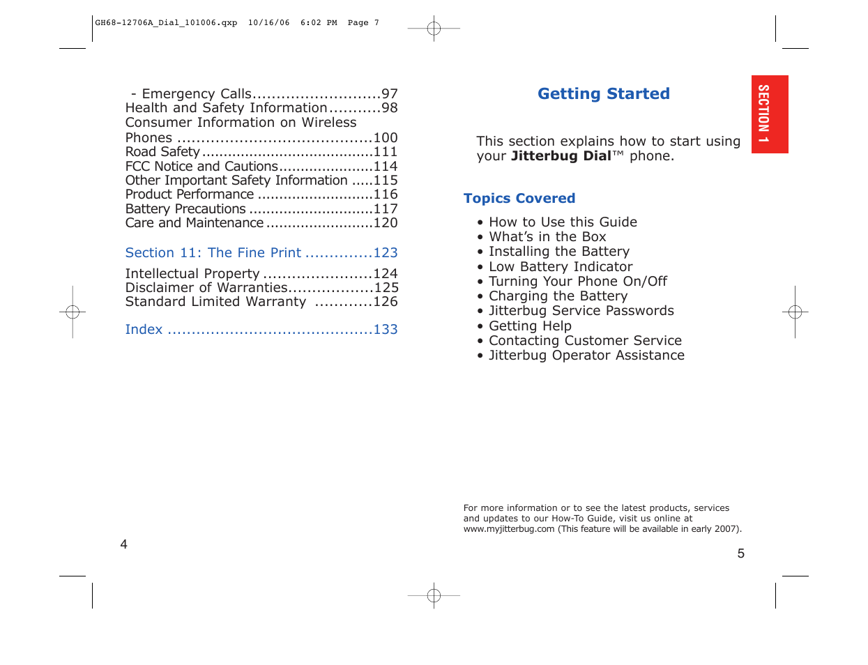 Samsung SPH-A120CABDYN User Manual | Page 4 / 69