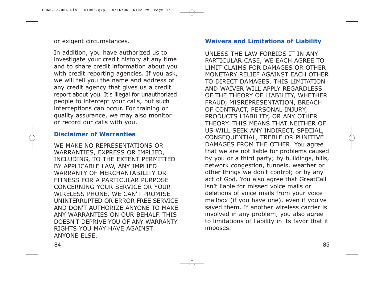 Samsung SPH-A120CABDYN User Manual | Page 44 / 69