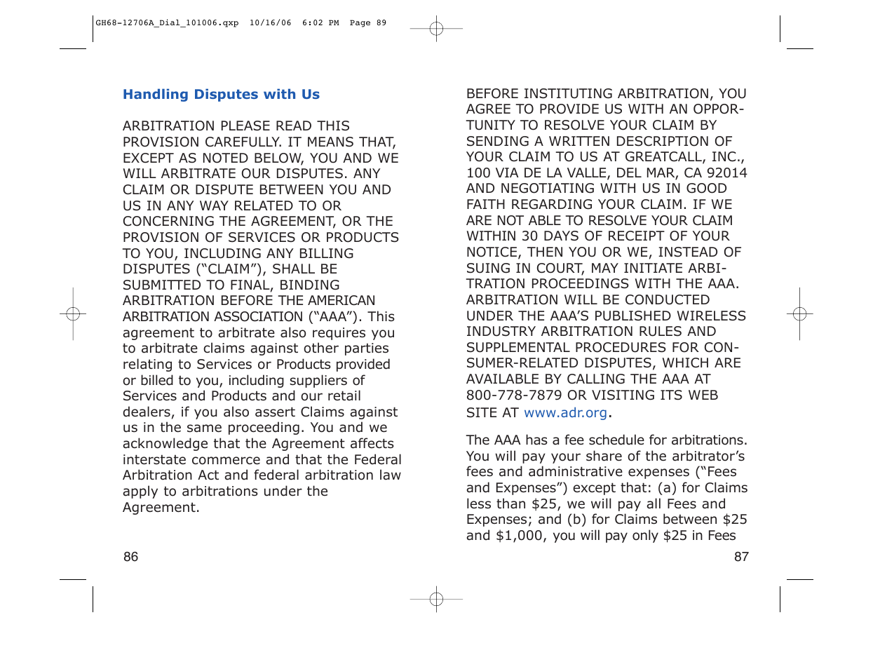 Samsung SPH-A120CABDYN User Manual | Page 45 / 69