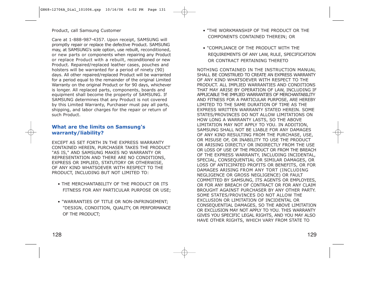 Samsung SPH-A120CABDYN User Manual | Page 66 / 69