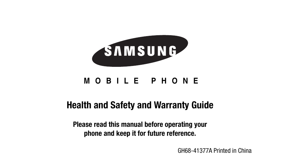 Samsung SM-G386TZKATMB User Manual | 27 pages