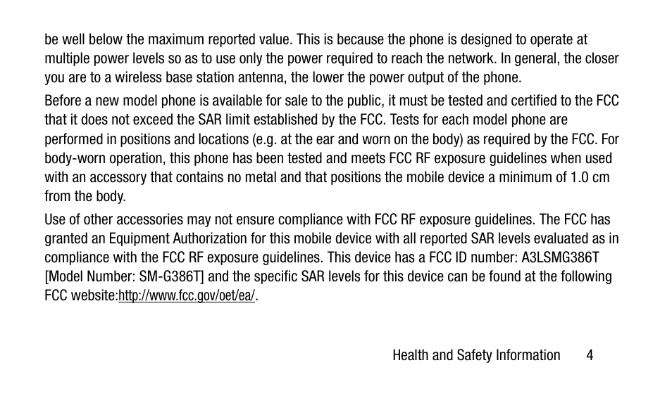 Samsung SM-G386TZKATMB User Manual | Page 13 / 27