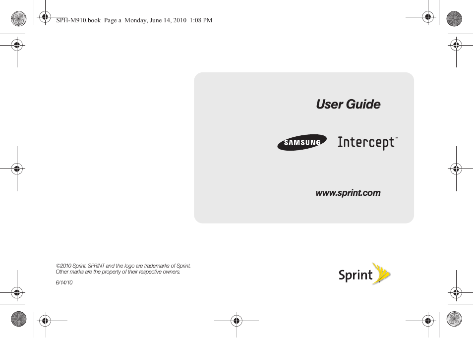 Samsung SPH-M910ZIASPR User Manual | 233 pages