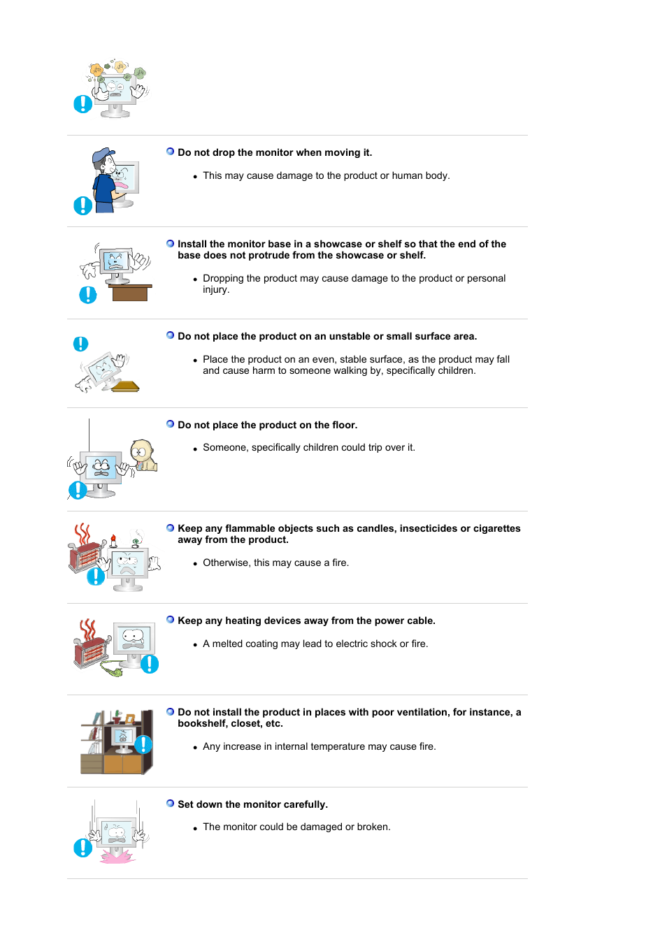 Clean | Samsung LS19VDPXHQ-XAA User Manual | Page 4 / 56