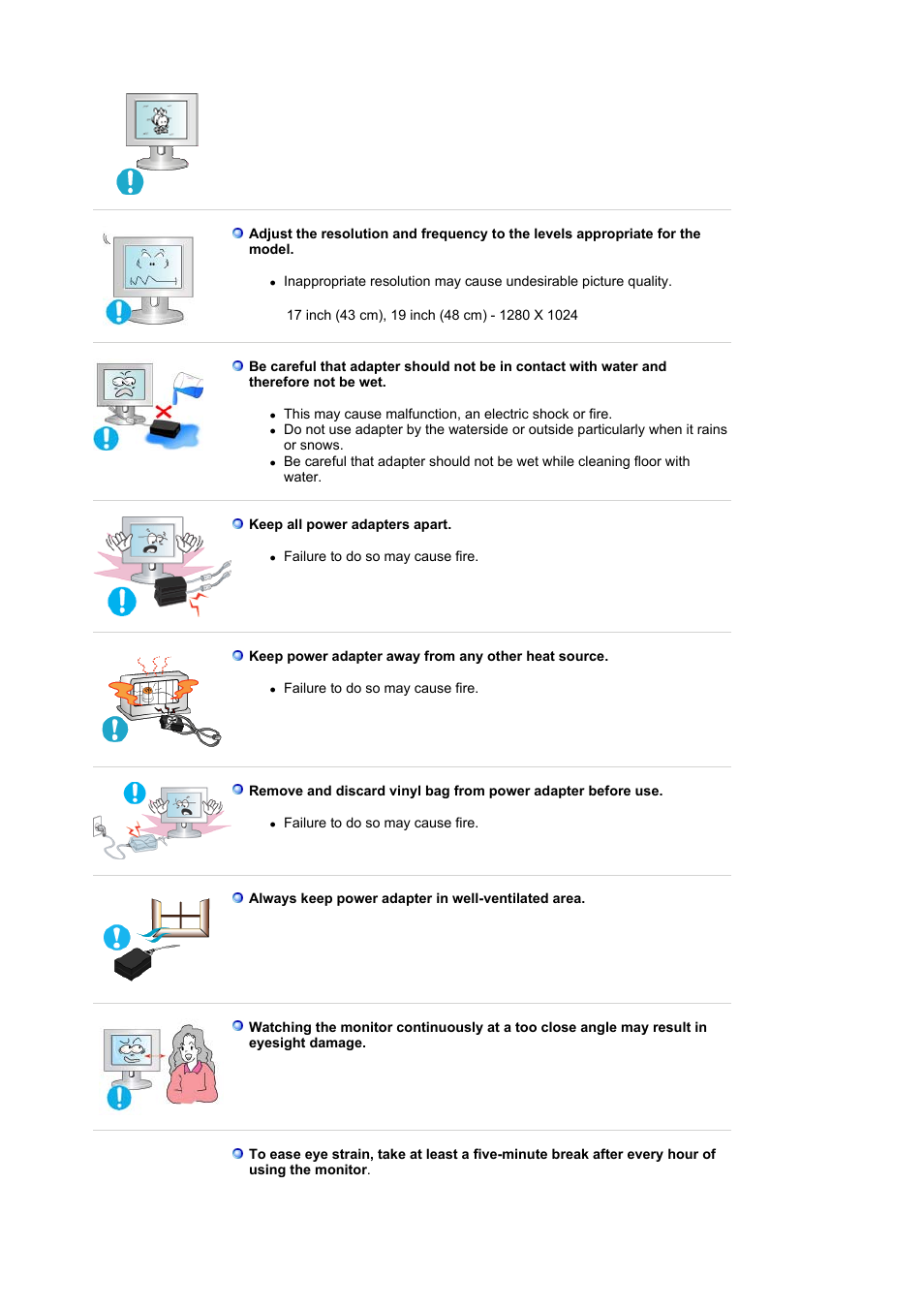 Samsung LS19VDPXHQ-XAA User Manual | Page 8 / 56