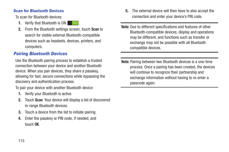 Samsung SGH-I527ZKBATT User Manual | Page 122 / 228