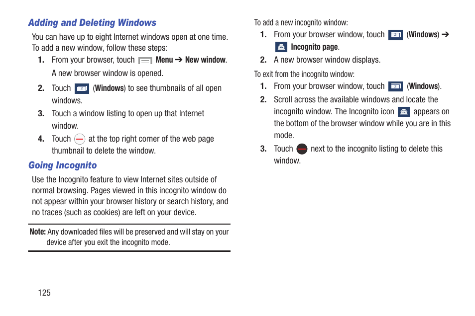 Samsung SGH-I527ZKBATT User Manual | Page 132 / 228