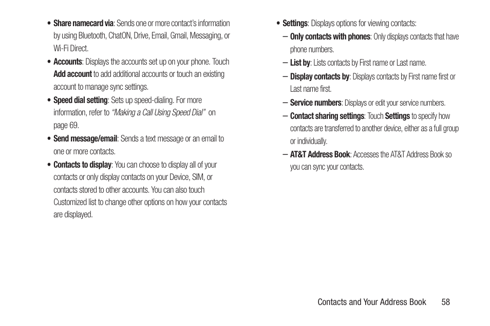 Samsung SGH-I527ZKBATT User Manual | Page 65 / 228