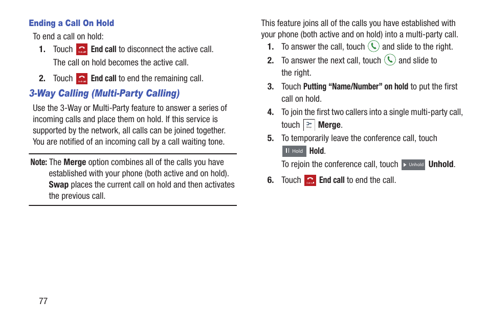 Samsung SGH-I527ZKBATT User Manual | Page 84 / 228