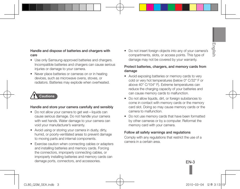 Samsung EC-CL80ZZBPAUS User Manual | Page 3 / 24