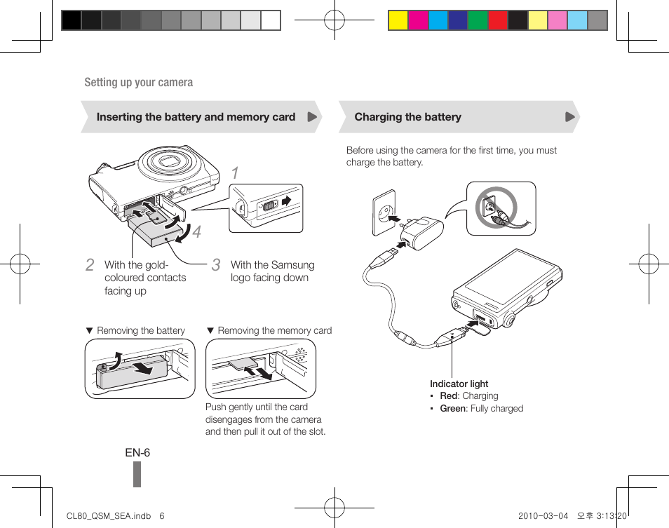 Samsung EC-CL80ZZBPAUS User Manual | Page 6 / 24
