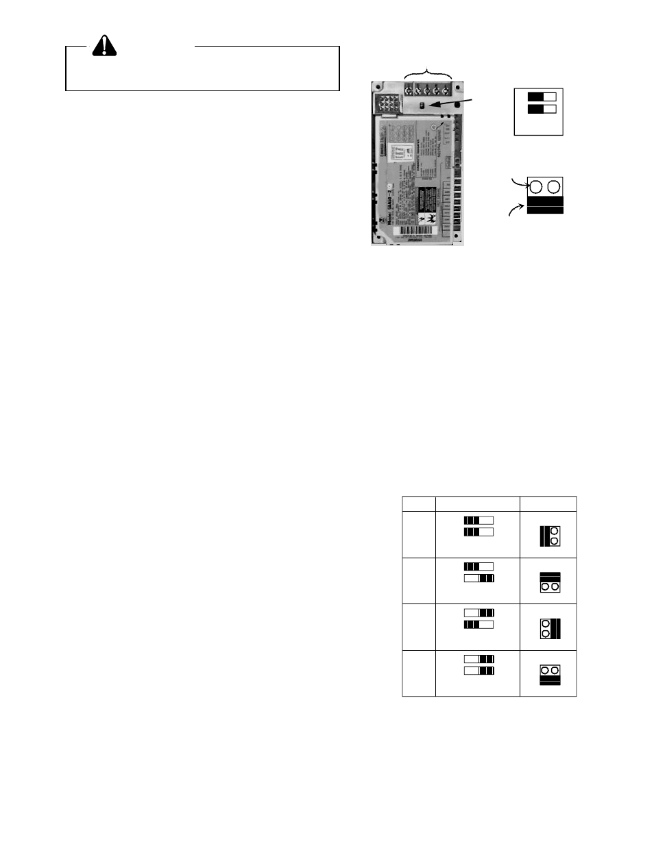 Warning, Heating fan off adjustments, Figure 23 heating fan off adjustments | Amana VR8205 User Manual | Page 17 / 29