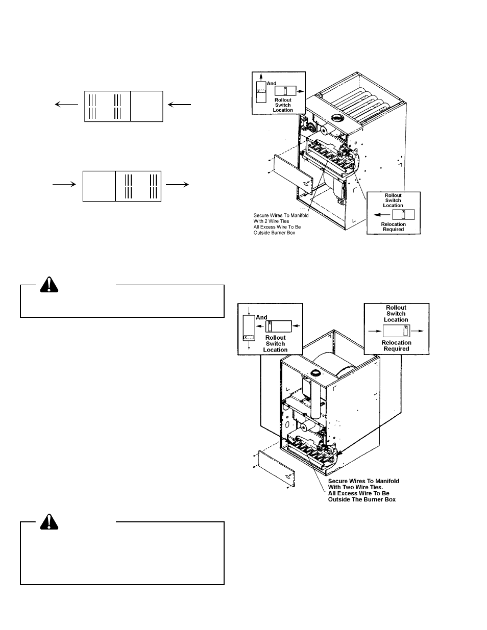 Warning | Amana VR8205 User Manual | Page 22 / 29