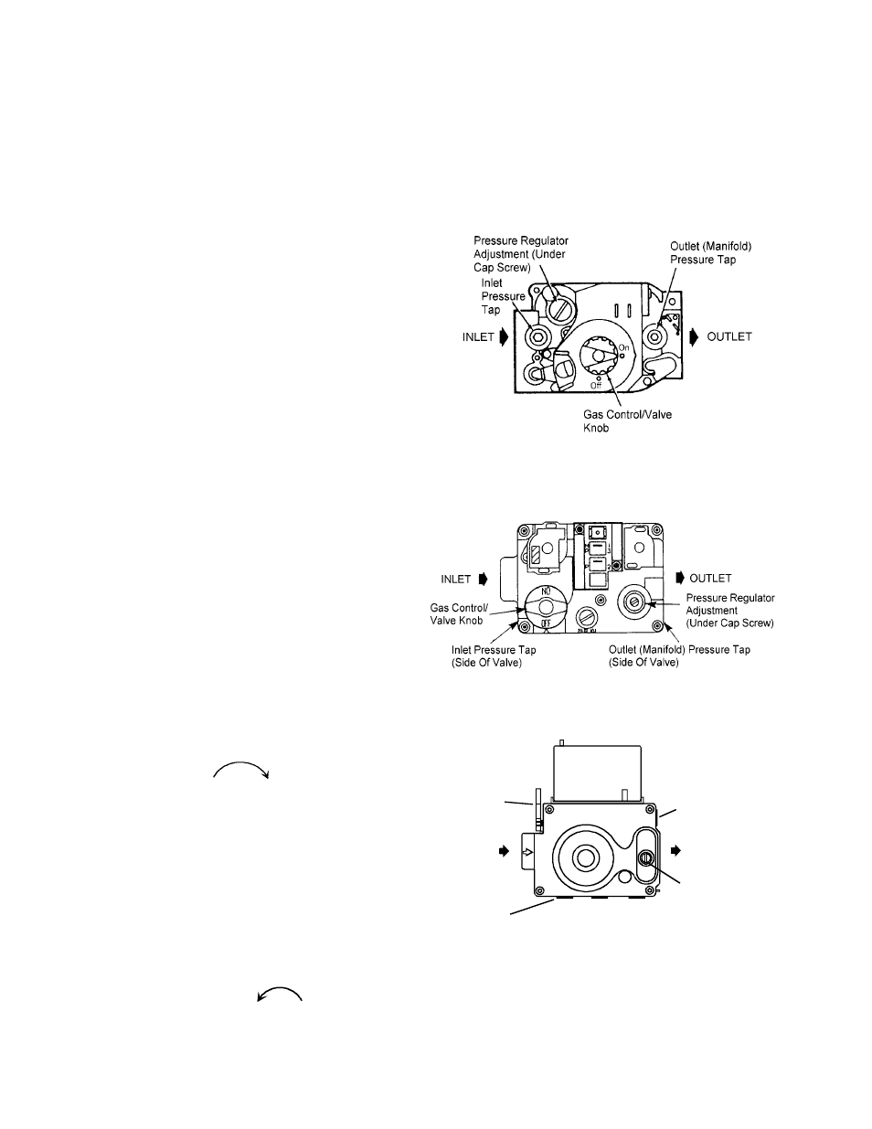 Gas valves | Amana VR8205 User Manual | Page 24 / 29