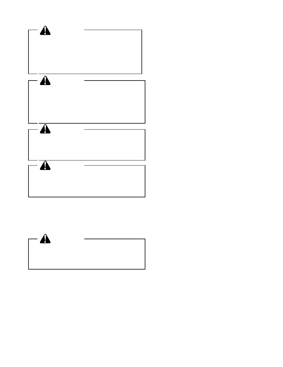 I. safety and unit location, I. safety and unit location warning, Warning | Amana VR8205 User Manual | Page 3 / 29