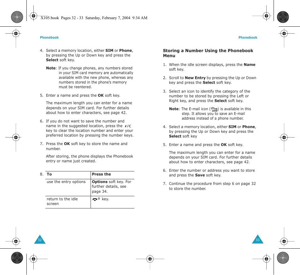 Samsung SGH-X105NBATMB User Manual | Page 18 / 82