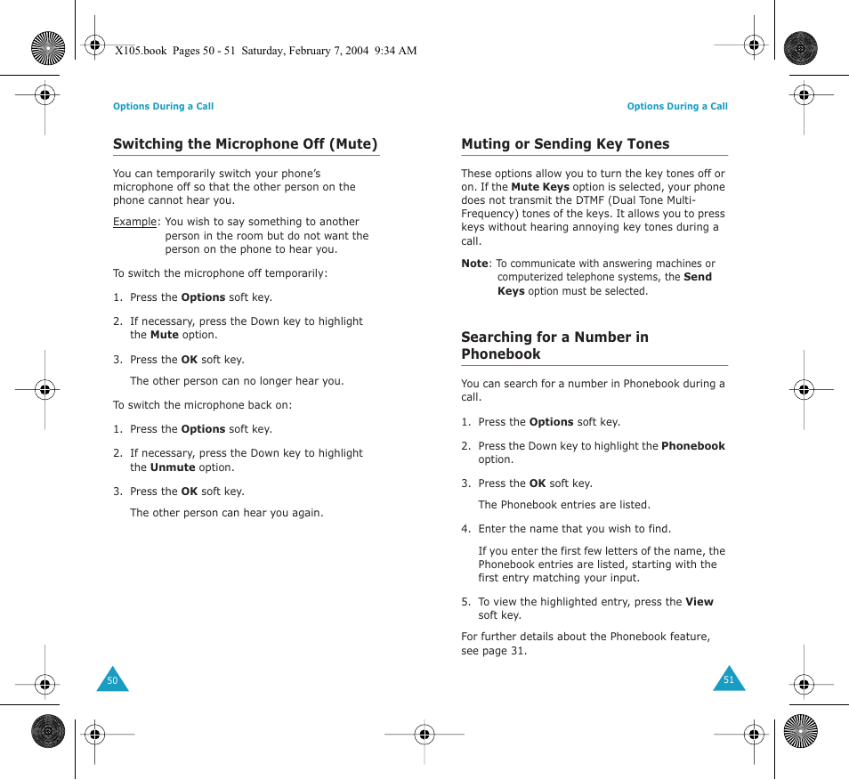 Samsung SGH-X105NBATMB User Manual | Page 28 / 82