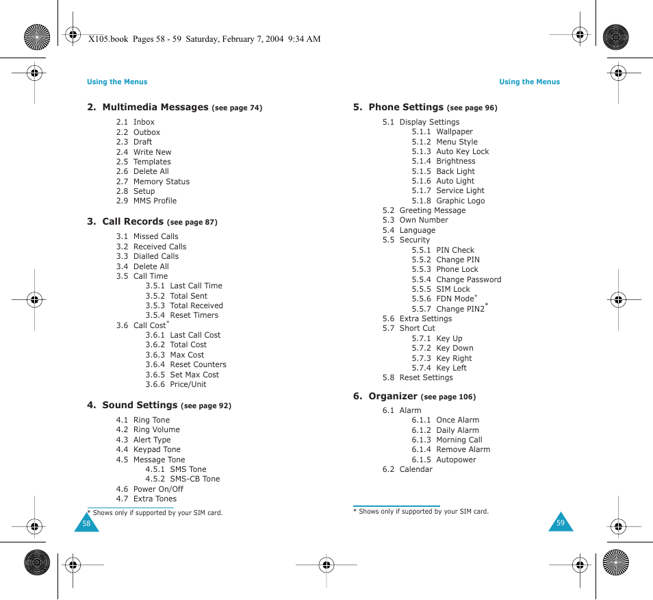 Samsung SGH-X105NBATMB User Manual | Page 32 / 82