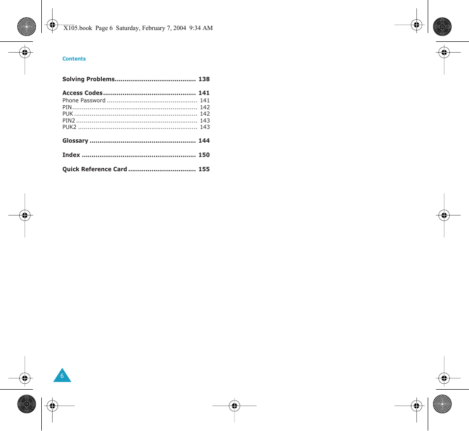 Samsung SGH-X105NBATMB User Manual | Page 4 / 82