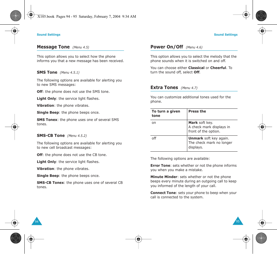 Samsung SGH-X105NBATMB User Manual | Page 50 / 82