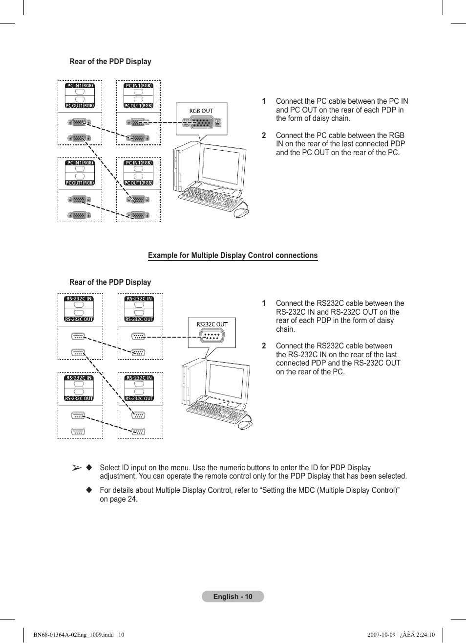 Samsung LS57BPHNBG-ZA User Manual | Page 10 / 40