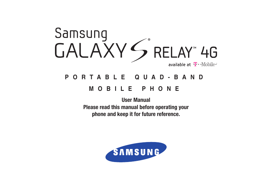 Samsung SGH-T699DABTMB User Manual | 344 pages