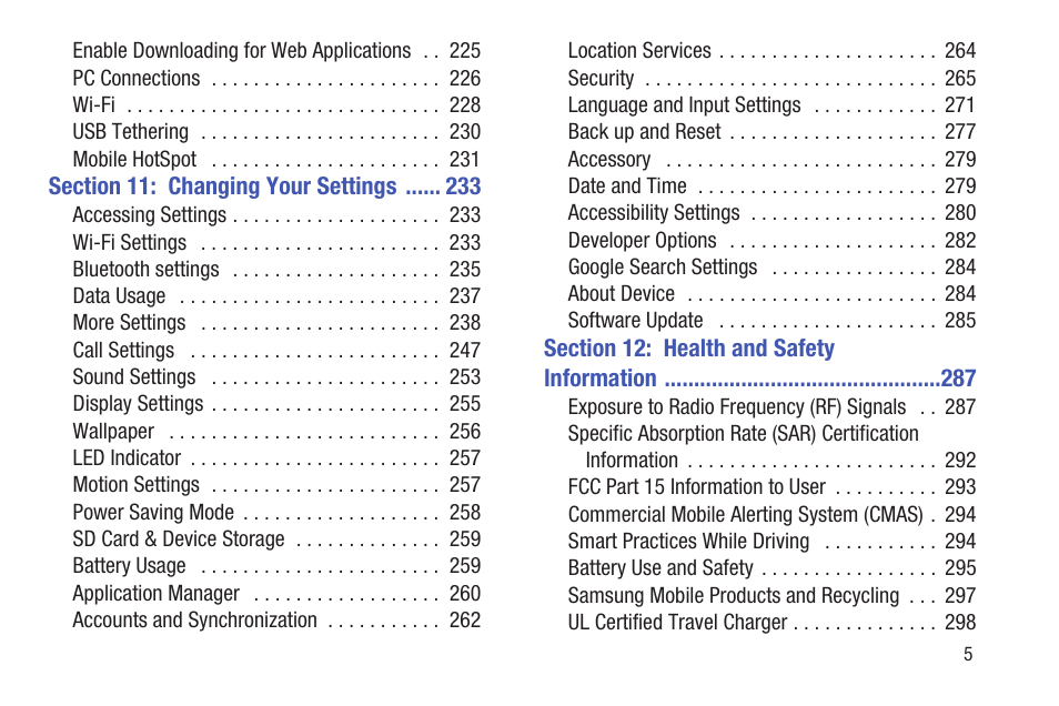 Samsung SGH-T699DABTMB User Manual | Page 11 / 344