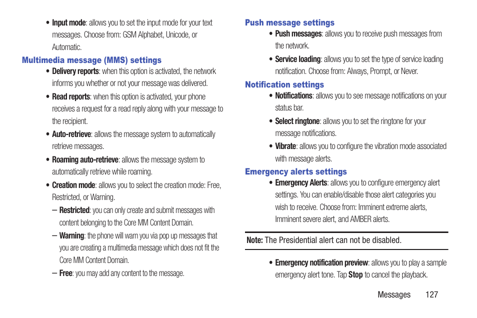 Samsung SGH-T699DABTMB User Manual | Page 133 / 344