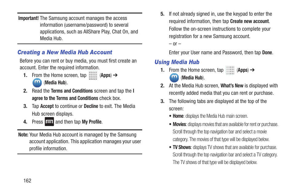 Samsung SGH-T699DABTMB User Manual | Page 168 / 344