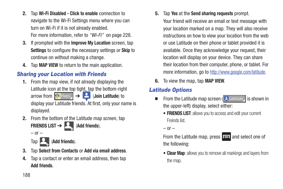 Samsung SGH-T699DABTMB User Manual | Page 194 / 344