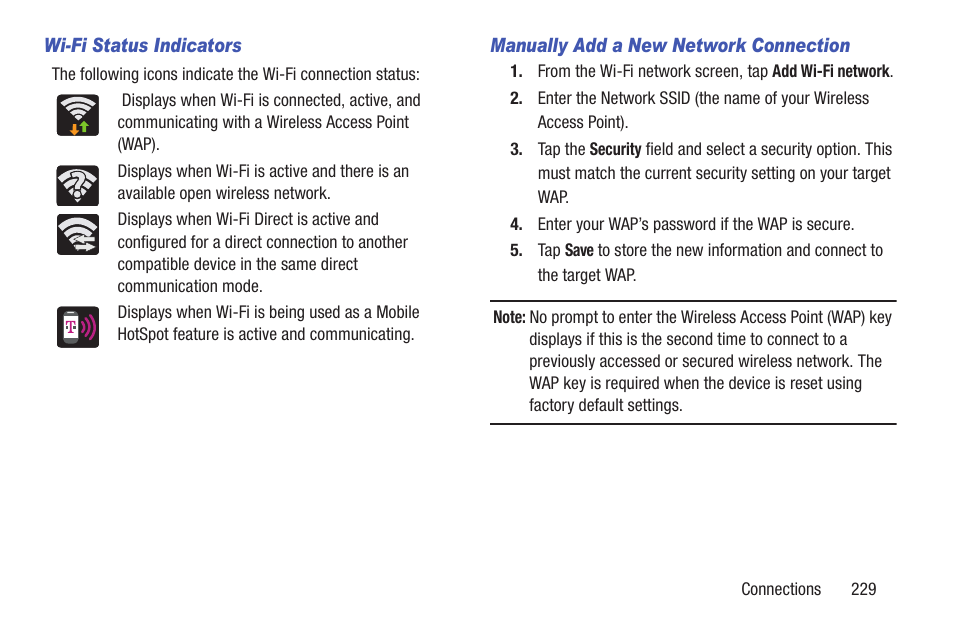 Samsung SGH-T699DABTMB User Manual | Page 235 / 344