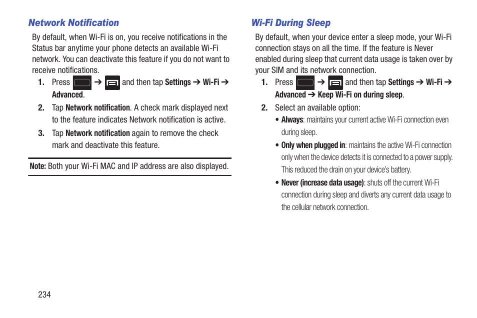 Samsung SGH-T699DABTMB User Manual | Page 240 / 344