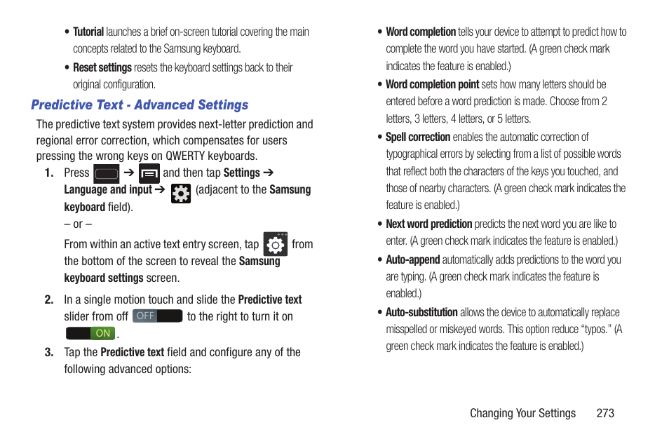 Samsung SGH-T699DABTMB User Manual | Page 279 / 344