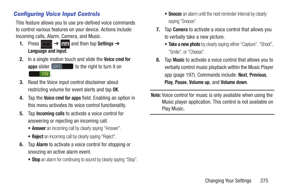 Samsung SGH-T699DABTMB User Manual | Page 281 / 344