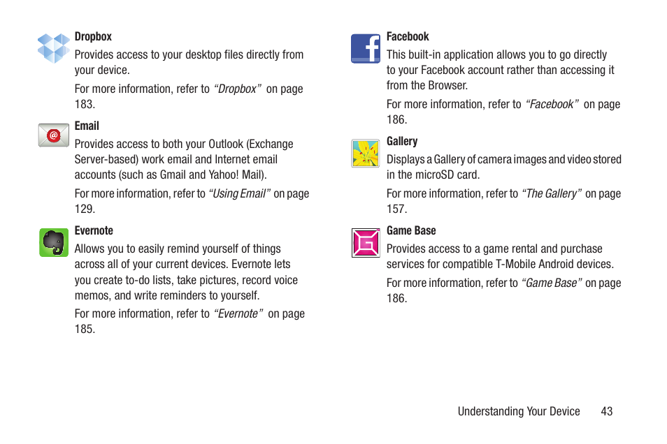 Samsung SGH-T699DABTMB User Manual | Page 49 / 344