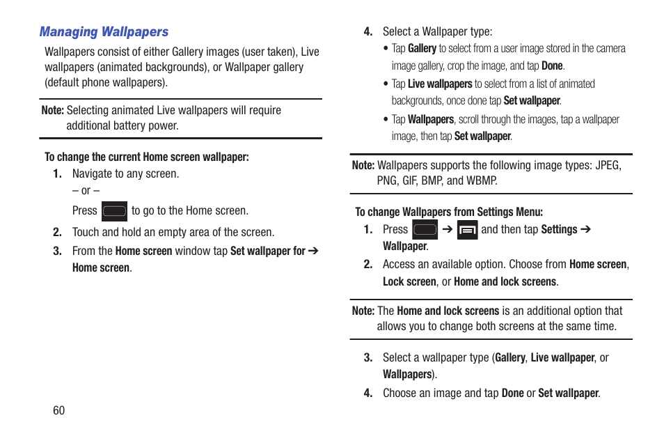 Samsung SGH-T699DABTMB User Manual | Page 66 / 344