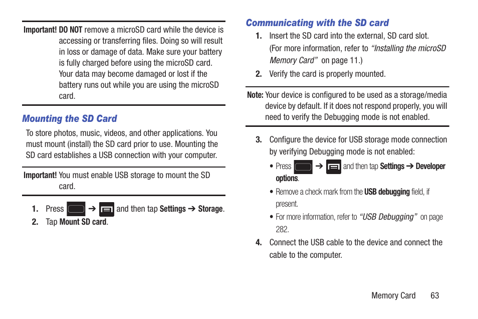 Samsung SGH-T699DABTMB User Manual | Page 69 / 344