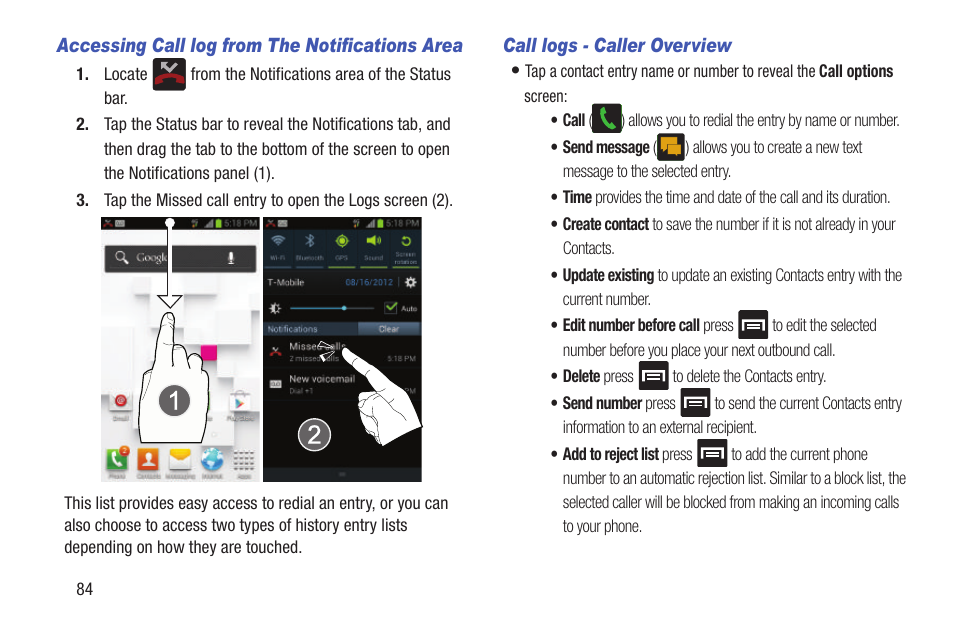 Samsung SGH-T699DABTMB User Manual | Page 90 / 344