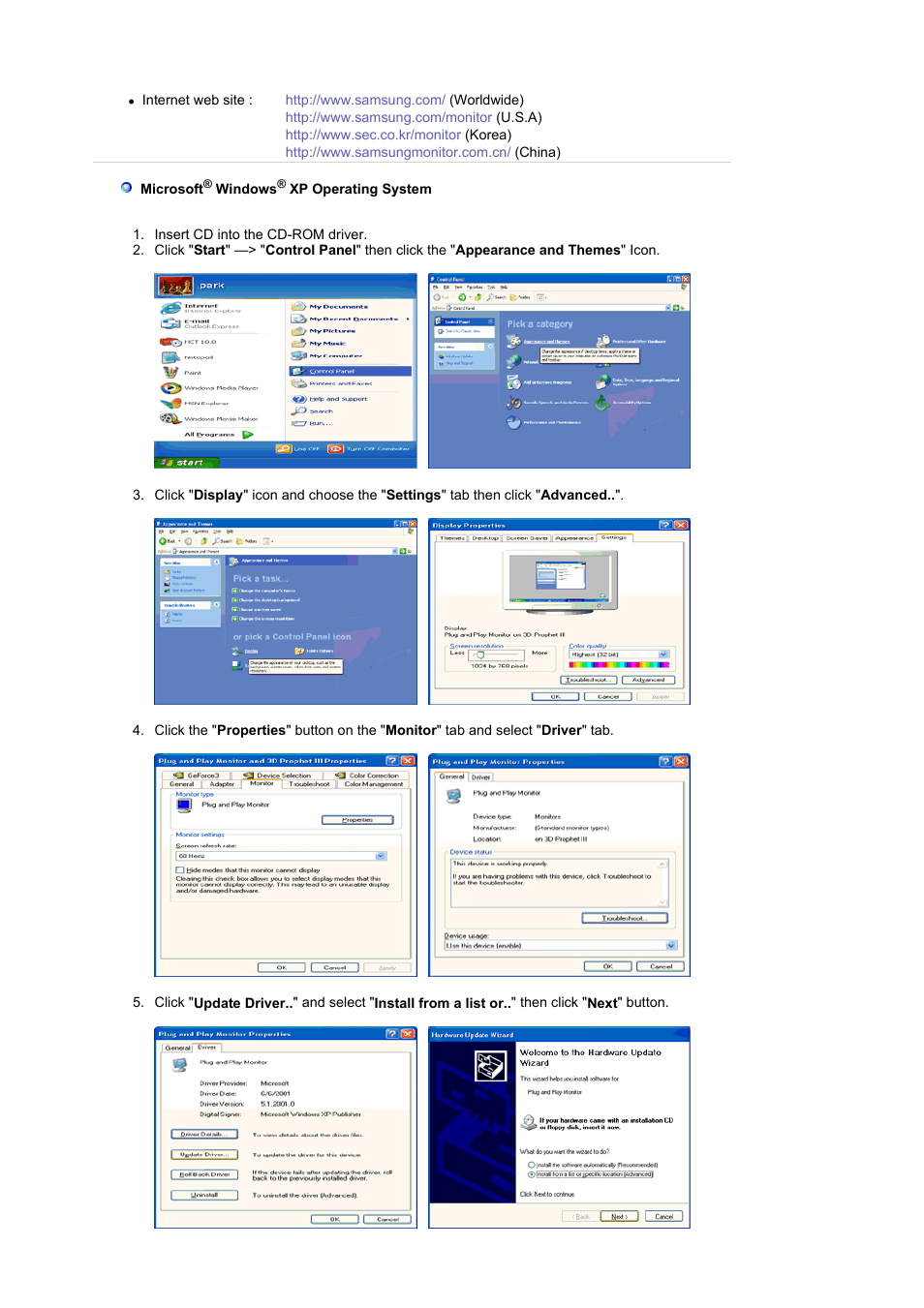 Samsung LS17MJSKS-XAA User Manual | Page 31 / 89