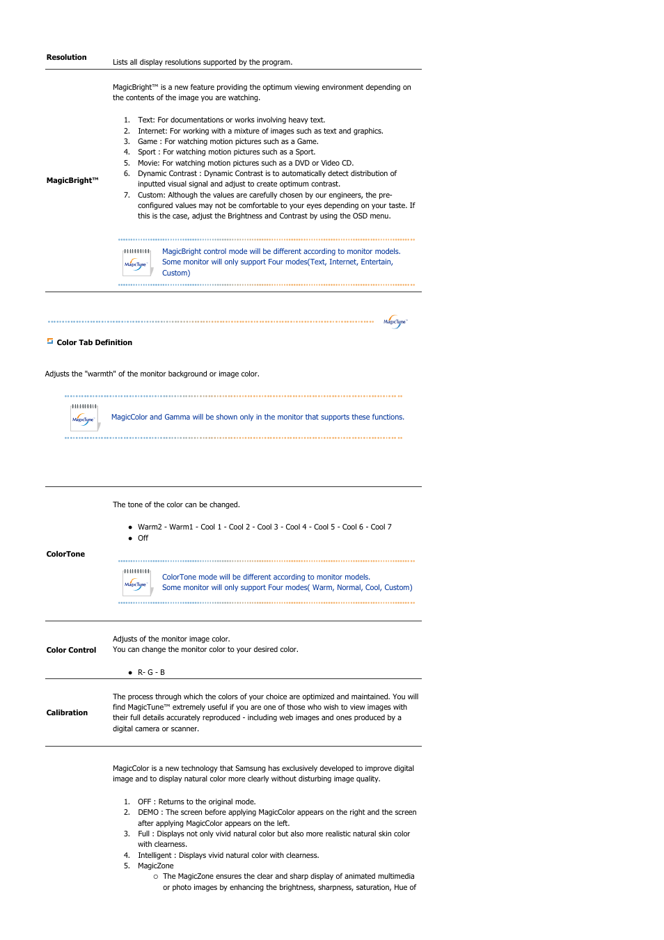 Samsung LS17MJSKS-XAA User Manual | Page 50 / 89