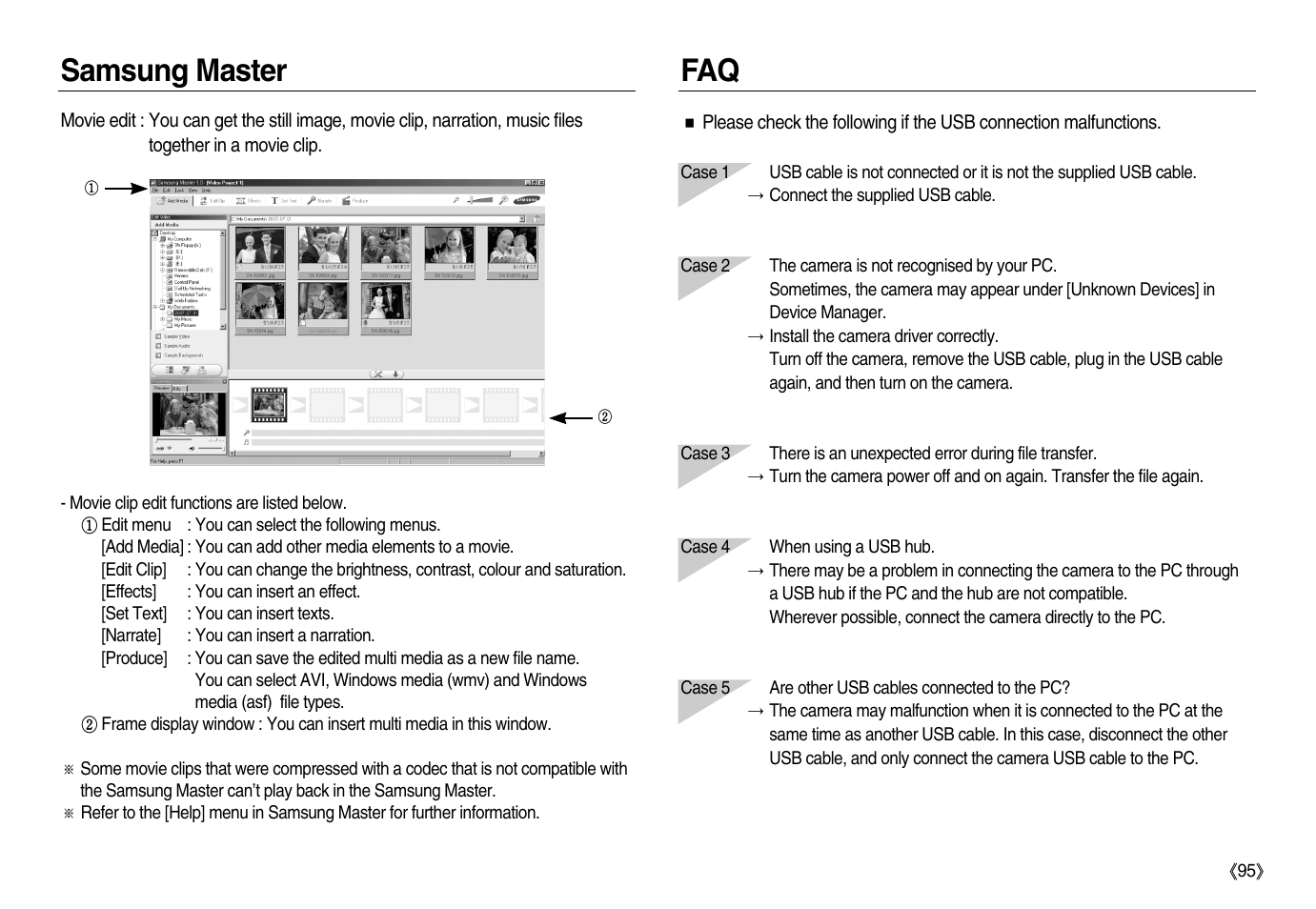 Samsung master faq | Samsung EC-NV15ZBBA-US User Manual | Page 96 / 102