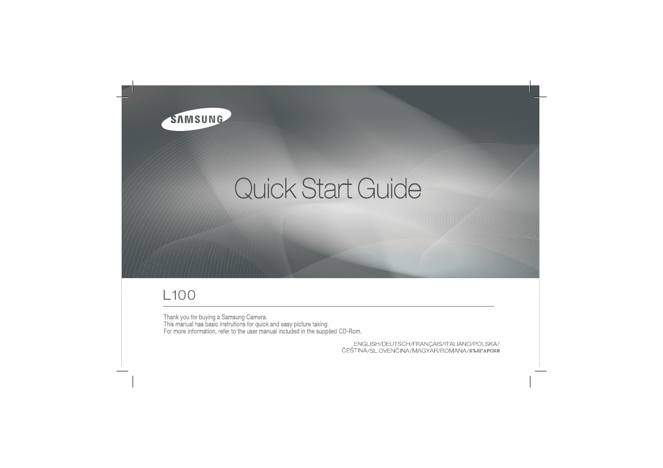 Samsung EC-L100ZBBA-US User Manual | 162 pages