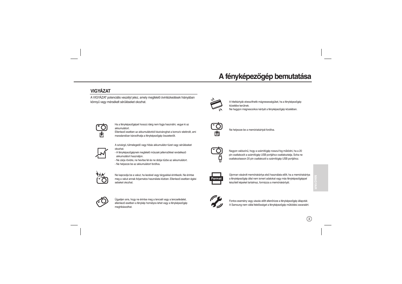 A fényképezőgép bemutatása | Samsung EC-L100ZBBA-US User Manual | Page 116 / 162