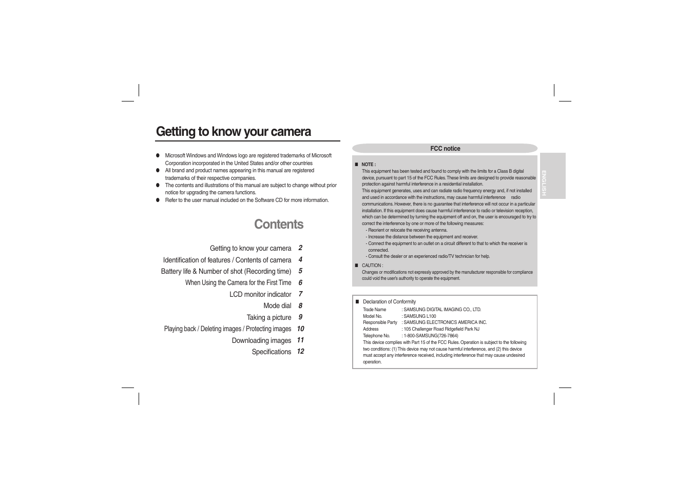 Samsung EC-L100ZBBA-US User Manual | Page 2 / 162