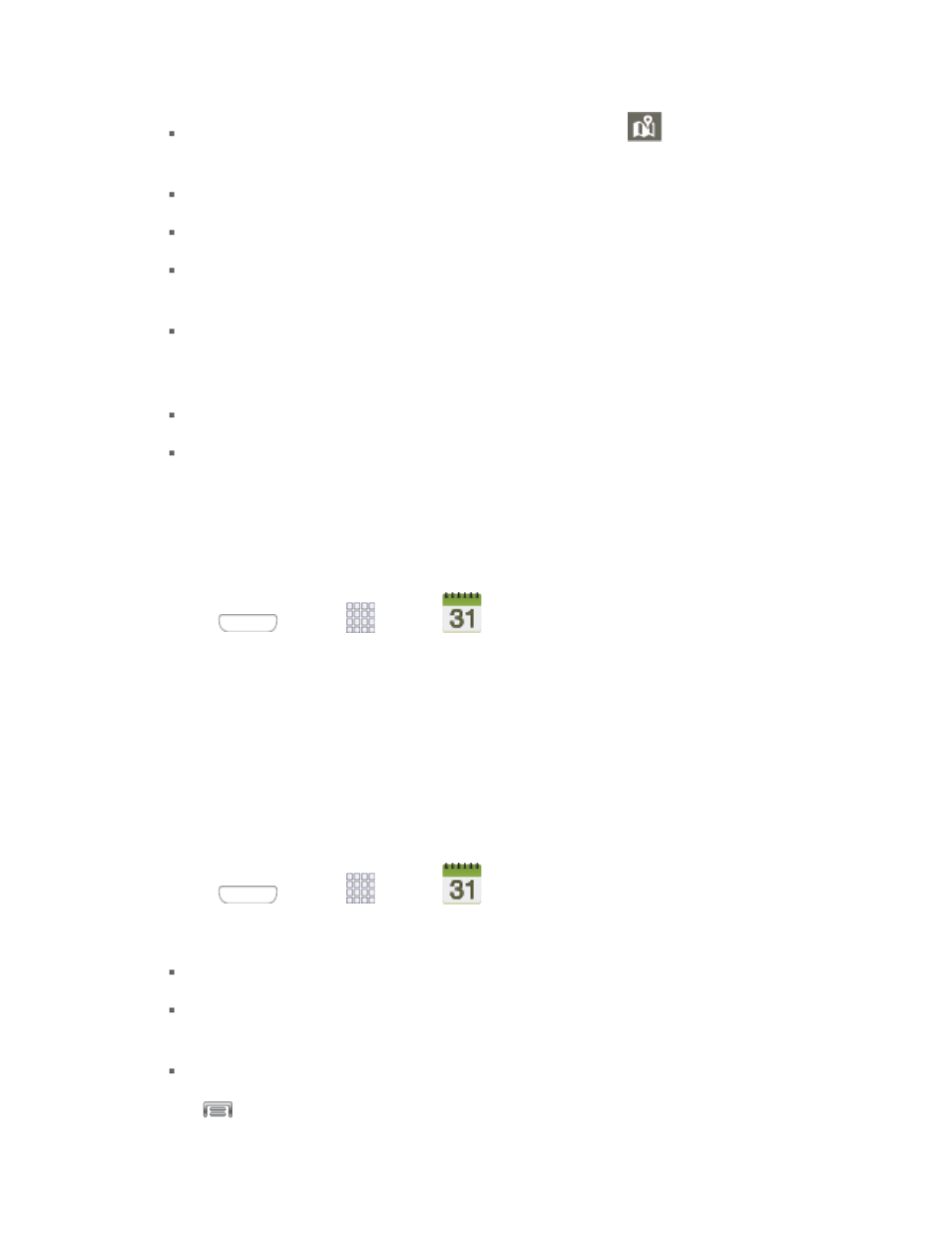 View events, Erase events | Samsung SPH-L710RWBVMU User Manual | Page 101 / 155